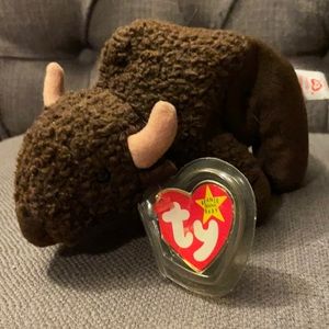 Ty Roam the Buffalo Beanie Baby
